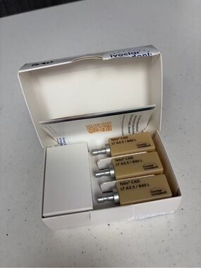 Telio® CAD Blocks for CEREC®, Refills - Size B40L, Shade A3.5, 3/Pkg